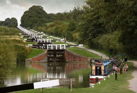 Obrázek č. 2, Memory Stamps, Caen Hill Locks, Wiltshire